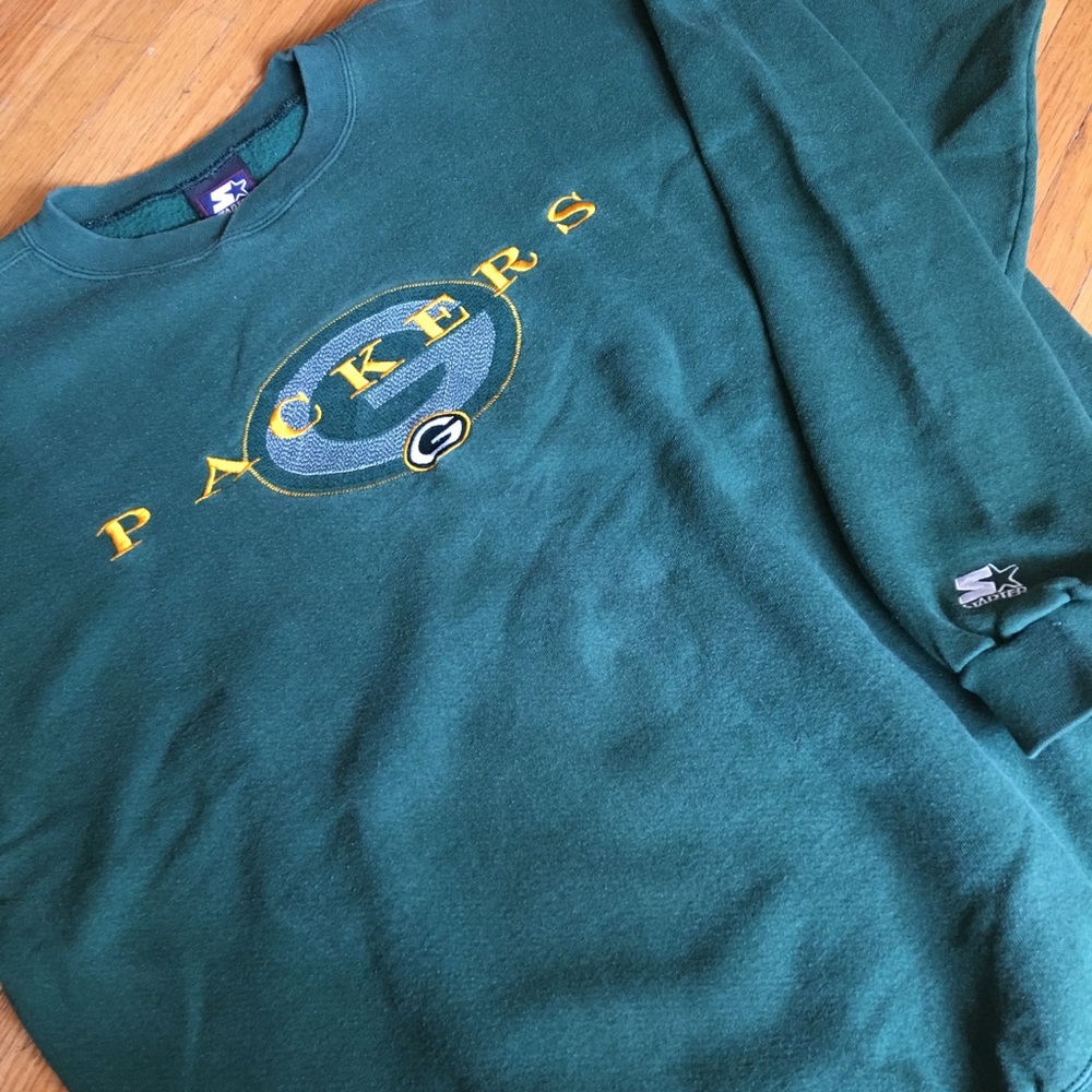 Vintage Green Bay Packers Starter Crew Neck